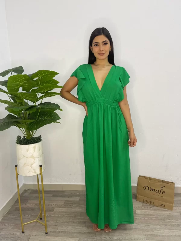 vestido verde