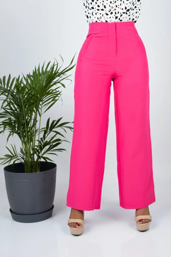 pantalon fucsia